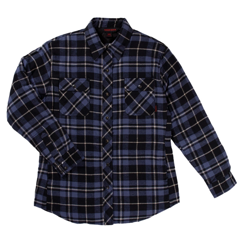 Custom Design Casual Dark Plaid Pattern Fancy Long Sleeve Flannel Plaid Cotton Shirts for Men